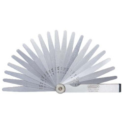 FEELER GAUGE; LENGTH 100MM 0.03-1.00mm   32pcs