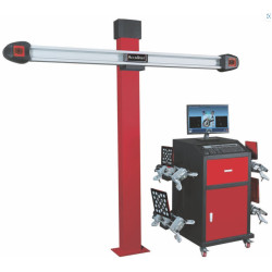 WHEEL ALIGNER 3D FIXED BOOM CABINET, COMPUTER & PRINTER