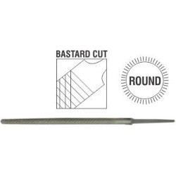 FILE AFILE ROUND BASTARD 250MM P/P