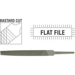 FILE AFILE FLAT BASTARD 200MM BULK