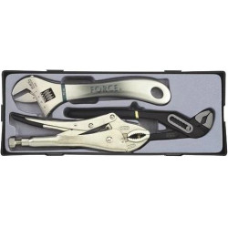 FORCE 3PC PLIER SET 8 COMBI 8 LONG NOSE 7 DIAGONAL