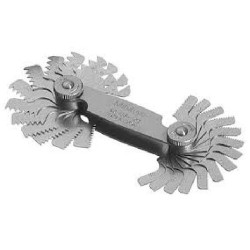 GARVIN SCREW PITCH GAUGE - 52 BL. COMB 0.25 - 6MM and 4 - 6