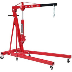 ENGINE CRANE 2 TON FOLDABLE 6 WHEELER