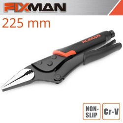 FIXMAN LONG NOSE LOCK GRIP PLIERS 9````/225MM