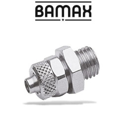 GAV STRAIGHT CONICAL 3/8 M PUSH IN FITTING FOR 8MM HOSE