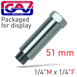 EXTENSION 1/4````X1/4````M/F 51MM PACKAGED