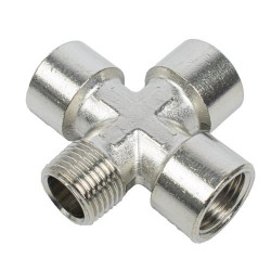 4-WAY CONNECTOR 1/2````3F/1M