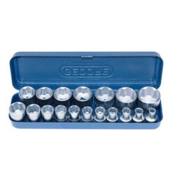 SOCKET GEDORE SET C-D 1/2 C19MK