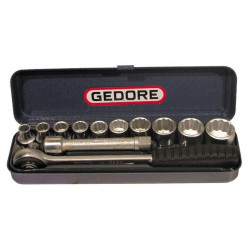 SOCKET GEDORE SET BHX 1/2 D19KMZ