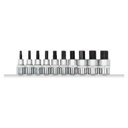 ALLEN BIT SOCKET SET GED RED 1/2 10PCE