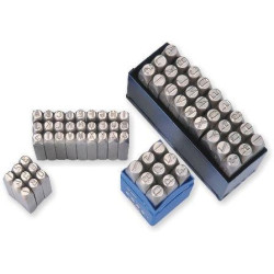 GROZ PUNCH LETTER SET 10MM LP/10