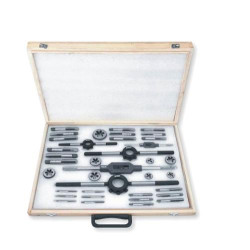 GROZ TAP & DIE SET CARBON STEEL 6-20MM