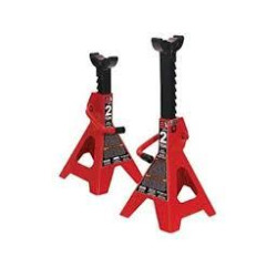 TRESTLE 2TON PAIR JACK STAND, RATCHET TYPE