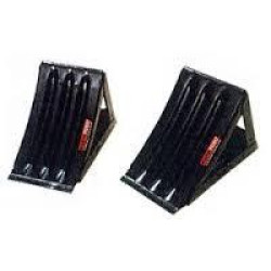 TRUCK CHOCKS PAIR STEEL