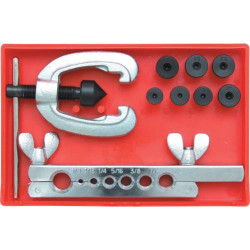 KENNEDY DOUBLE FLARING TOOL SET 316 58INCH 9 PCE
