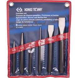 CHISEL and PUNCH SET 6PC