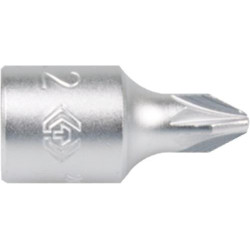 SOCKET BIT 1/4DR POZI PZ2