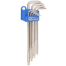 TORX KEY SET 9PC L TYPE T10-T50 EXTRA LONG