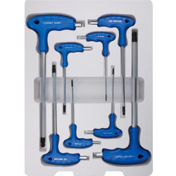 ALLEN KEY SET 8PC L HANDLE BALL POINT 2-10mm