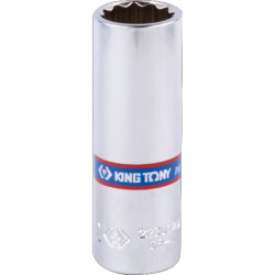 1/4DR.DEEP SOCKET 14MM 12PT CHROME
