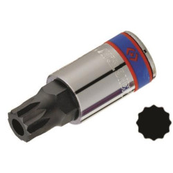 SOCKET 1/2DR SPLINE BIT TAMPER PROOF 16 x 66mm