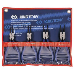 PLIERS CIRCLIP SET 4PC 180mm