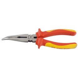 PLIERS BENT NOSE 200mm VDE 1000V