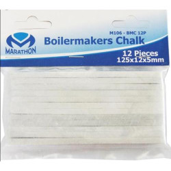 BOILER MAKERS CHALK 12PCS 125X12X5MM