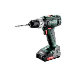 DRILL IMPACT 2X 2.0AH BATT; 25 CORDLESS; METABO