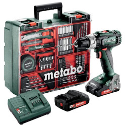 DRILL IMPACT 2X 2.0AH BATT 65P CORDLESS; METABO