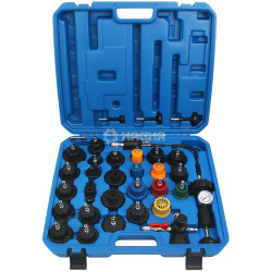 RADIATOR PRESSURE TESTER 28 PIECE WITH PURGE REFILL KIT
