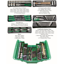 TOOLBOX SET 61 PC MECH.
