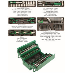62PC TOOL BOX SET