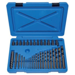 SCREW EXTRACTOR & DRILL SET 25 PIECE