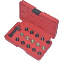 SPARK PLUG THREAD RESTORE KIT M14 INCL TAP AND 15 INSERTS