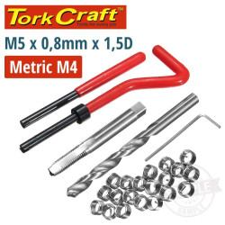 THREAD REPAIR KIT 29PC M5 X 0.8 X 1.5D INTERNAL THREAD CA