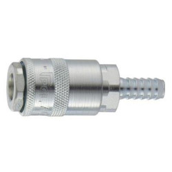 AIRLINE QUICK COUPLER 6MM HOSE BARB, MAX - 14BAR, FLOW -