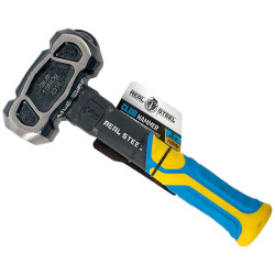 HAMMER CLUB UNBREAKABLE 1.3KG 3LB GRAPH. HANDLE