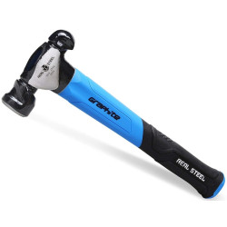 HAMMER BALL PEIN 450G 16OZ GRAPH. HANDLE REAL STEEL