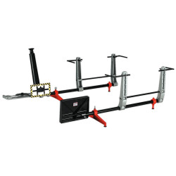 LASER TOE IN / TOE OUT GAUGE OPTICAL SYSTEM WITH ACCURATE