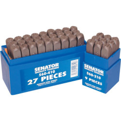 SENATOR 10.0MM SET OF 27 LETTER PUNCHES