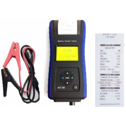 BATTERY TESTER WITH PRINTER WITHOUT AMPS PROBE
