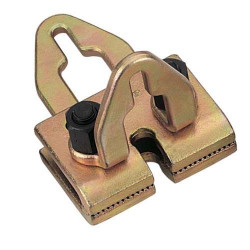 PULL CLAMP, 120MM SERRATED, TWO WAY, 5 TON STRAIGHT ANGLE