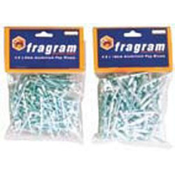 RIVETS ALUM. 4.0 X 8MM 100/BAG
