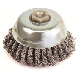WIRE CUP BRUSH WERNER 60X14X2MM KNOTTED